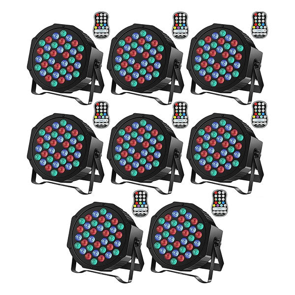 72W RGB Rechargeable Par Light-P10