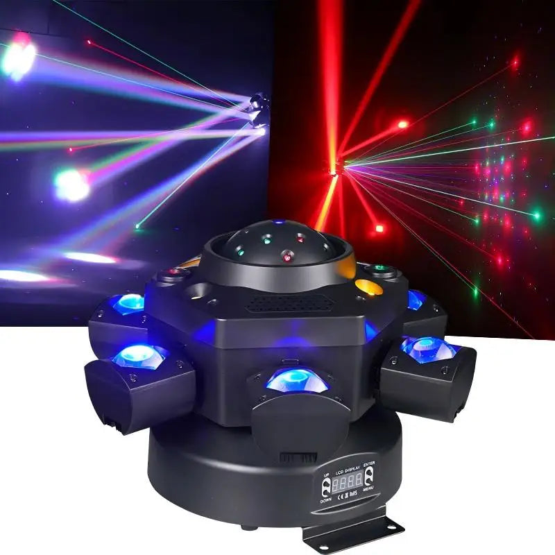 2026 New Matrix Six-Arm Laser Stage Lighting - E69