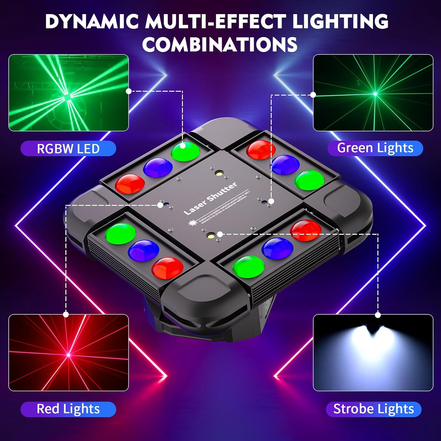150W 4 in 1 Moving Head Light-E2