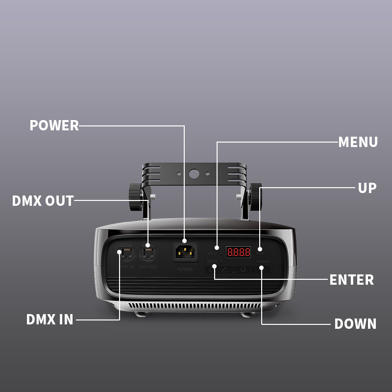 2025 New 3W Strobe Animation Laser Light - A12