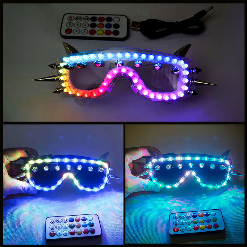 LED Glasses Sunglasses Goggles -M18