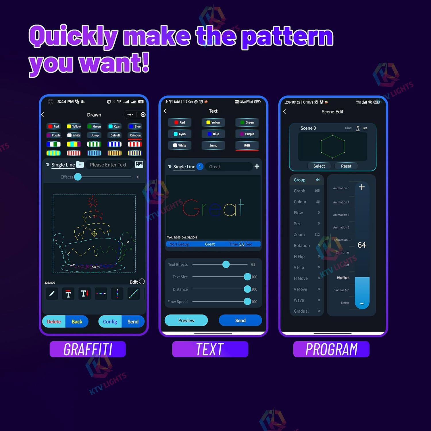 iOS/Android APP IP65 Animation Laser Light-A3