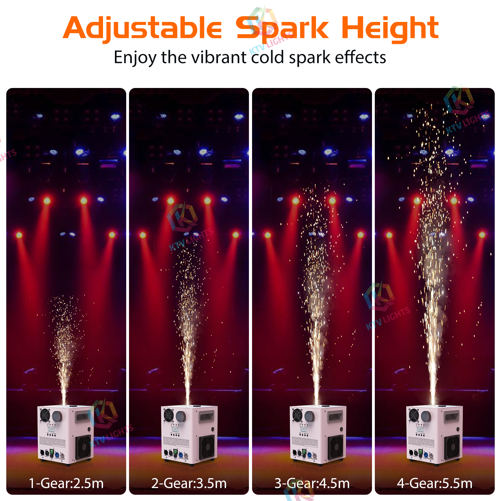 800W Cold Spark Machine -H6