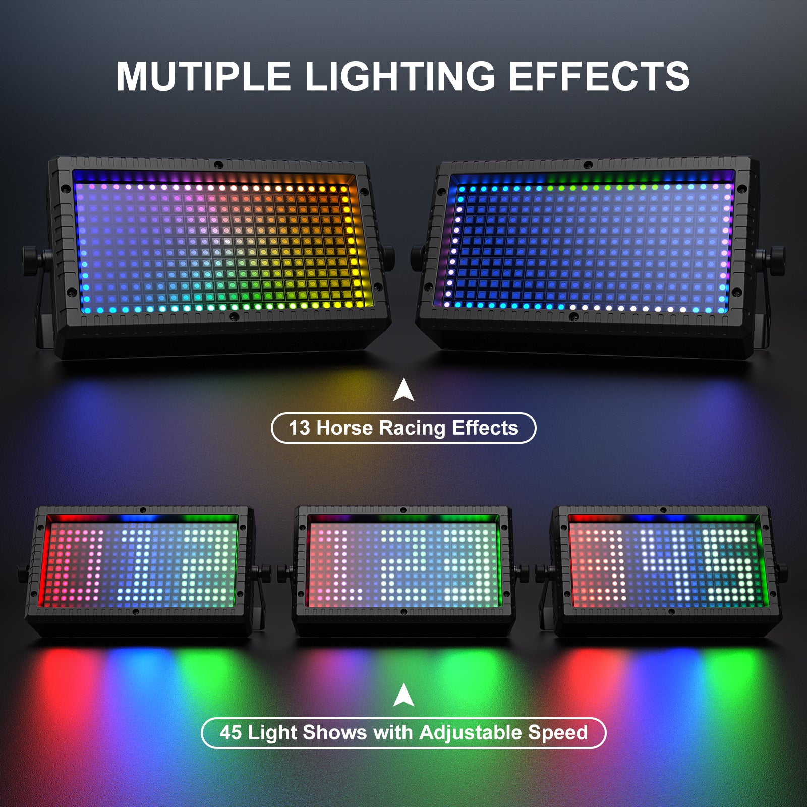 60w Mini LED Strobe RGB 3in1 Wall Washer-X21