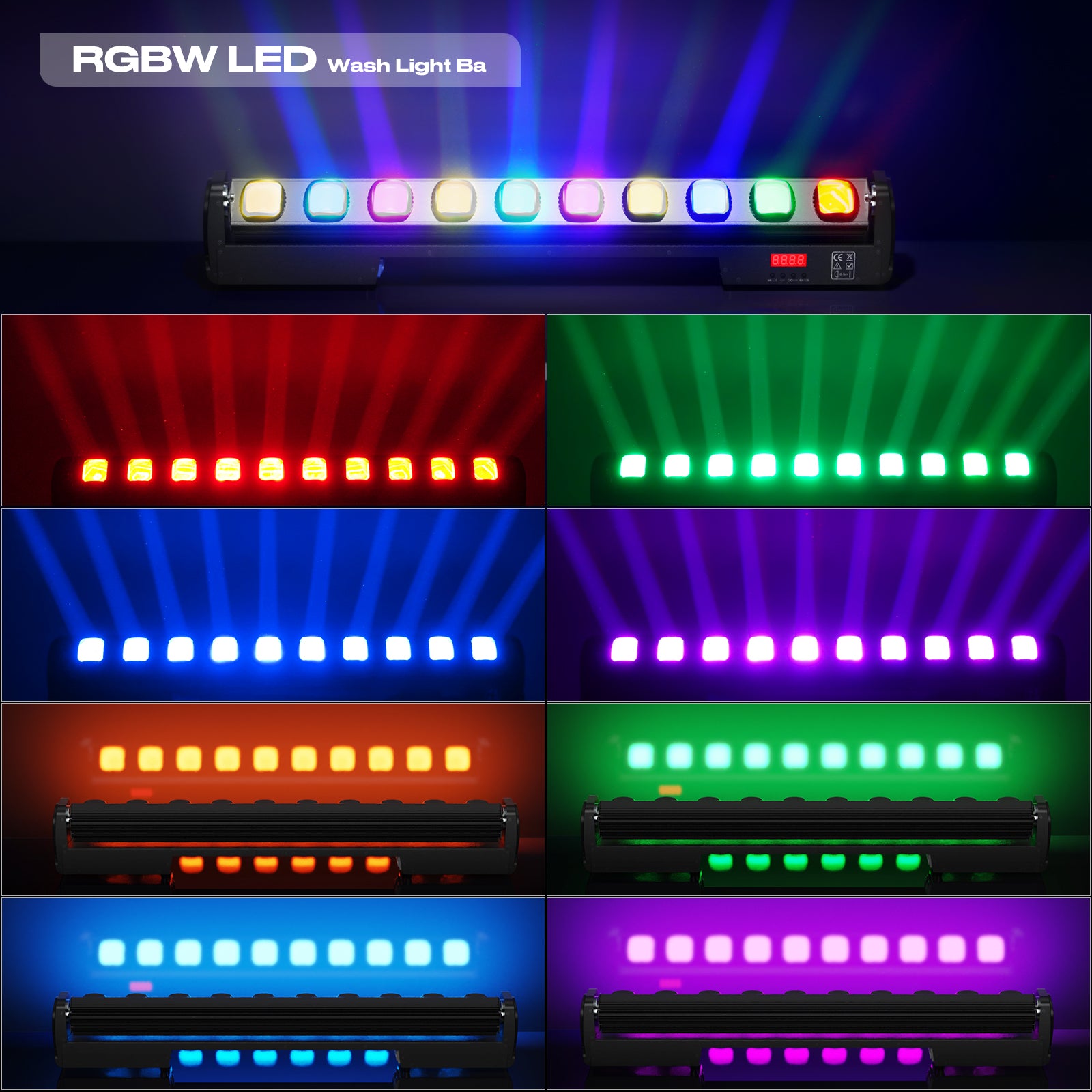 250W LED RGBW 4-in-1 Wall Washer-X5