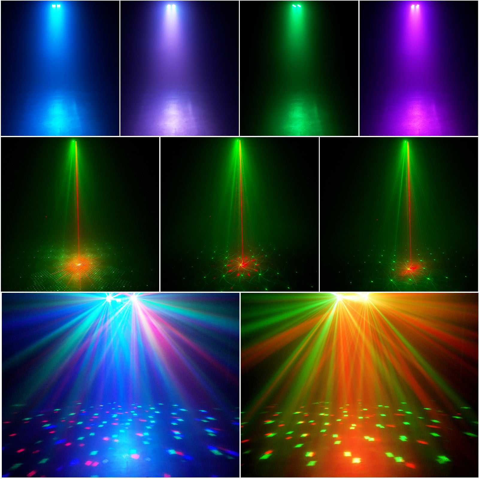 5 in 1 Party Disco Light with Stand-C3