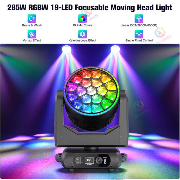 285W 4-in-1 focusing bee eye + moving head light with zoom and beam effect - E51