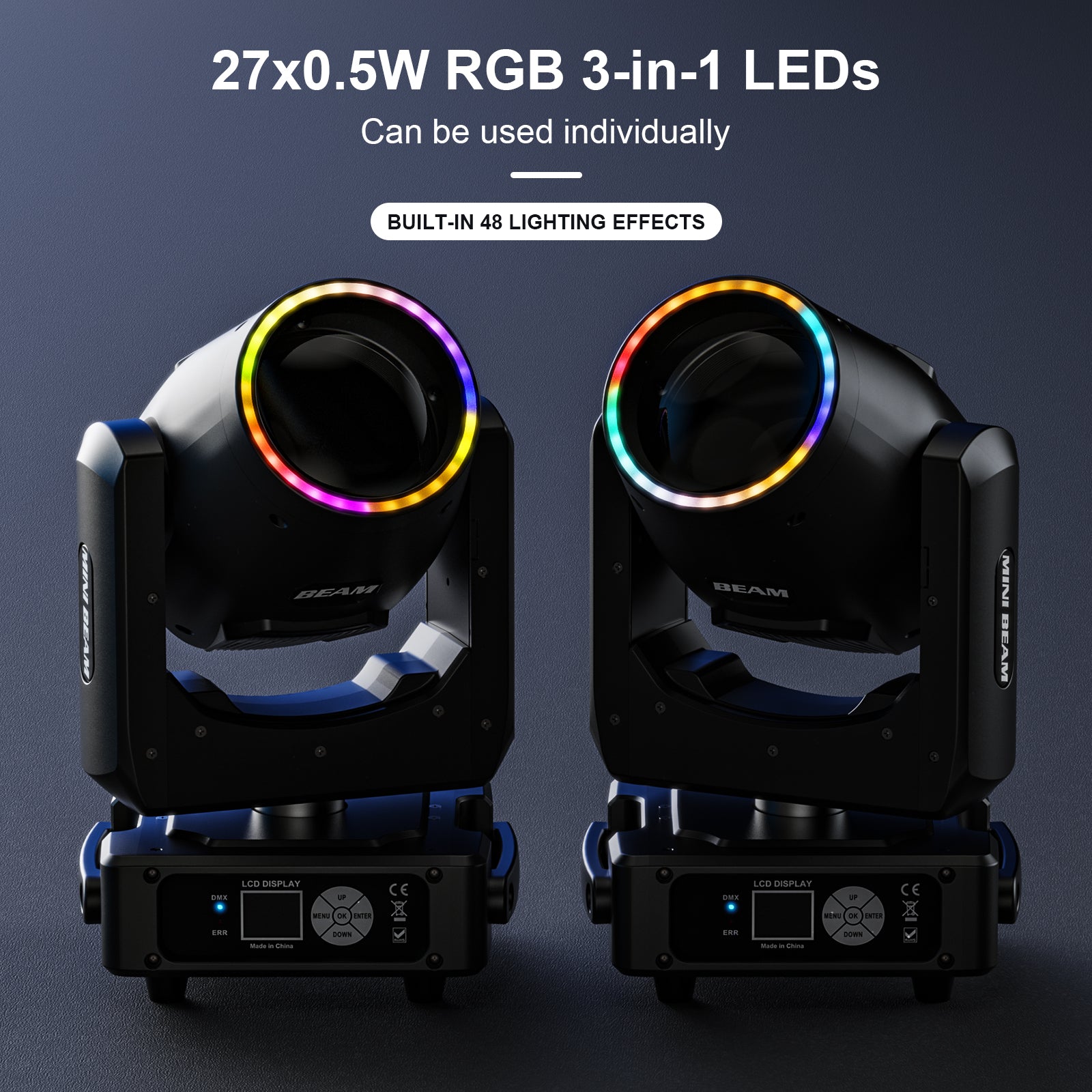 230W 48 Prims Beam Moving Headlight-E21