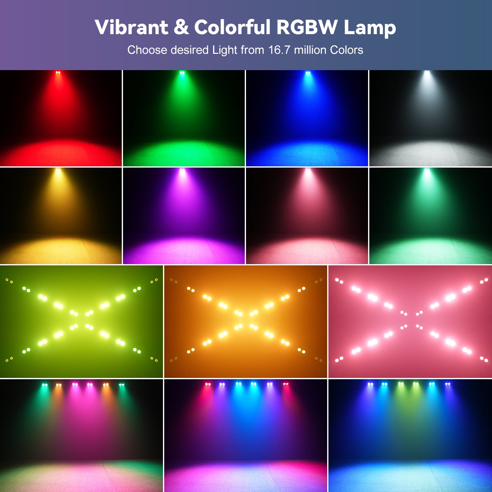 New 2x60w RGBW 4IN1 Wash Par Light-P11