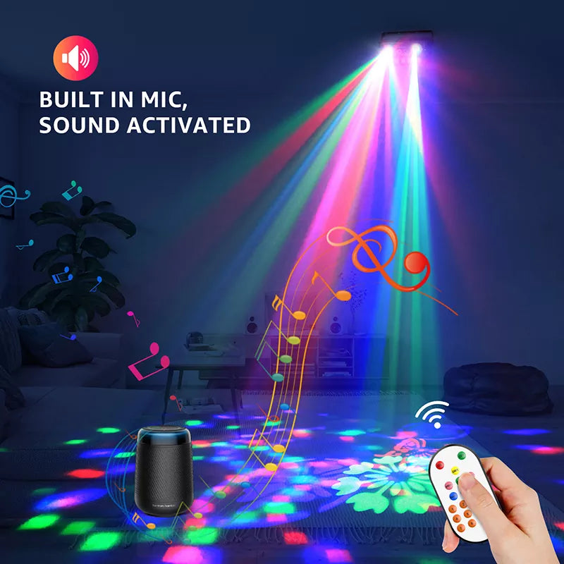 Five-in-one bee-eye magic ball beam light-C20