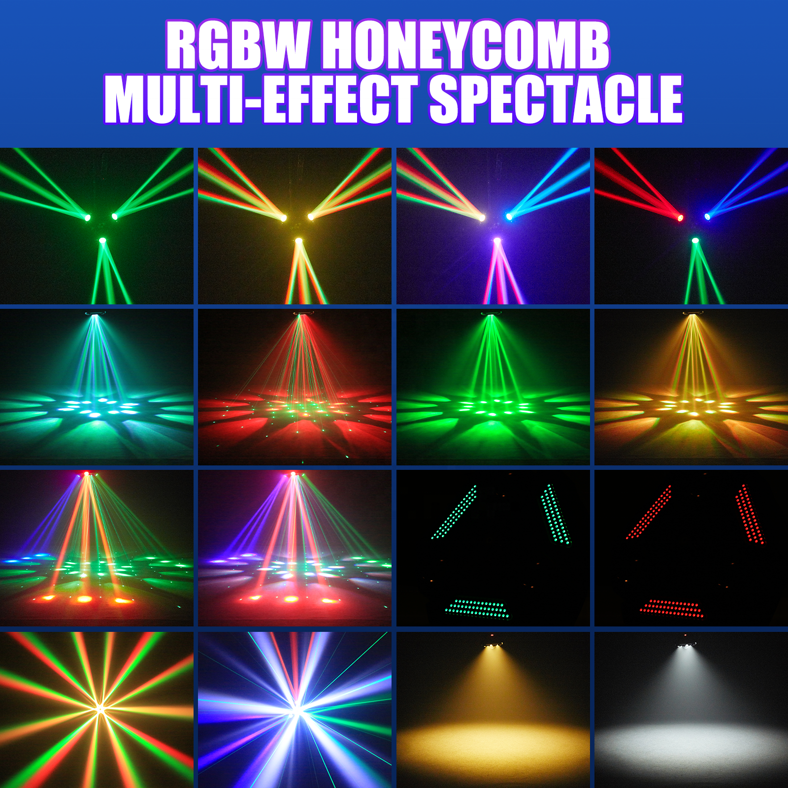 New 180W RGBW 4-in-1 Moving Head Light-E31