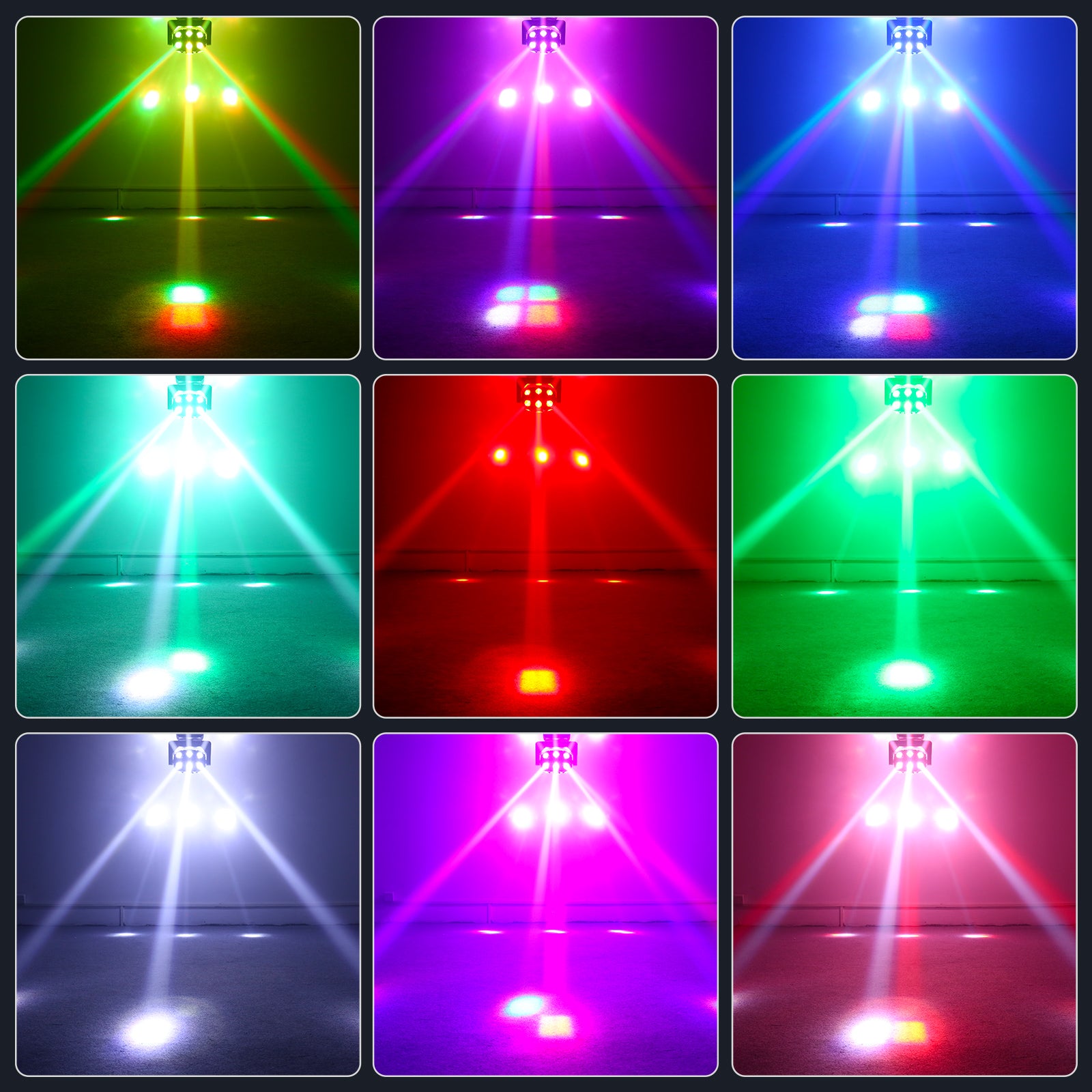 180W RGBW DMX512 Moving Head Beam Stage Light-E33