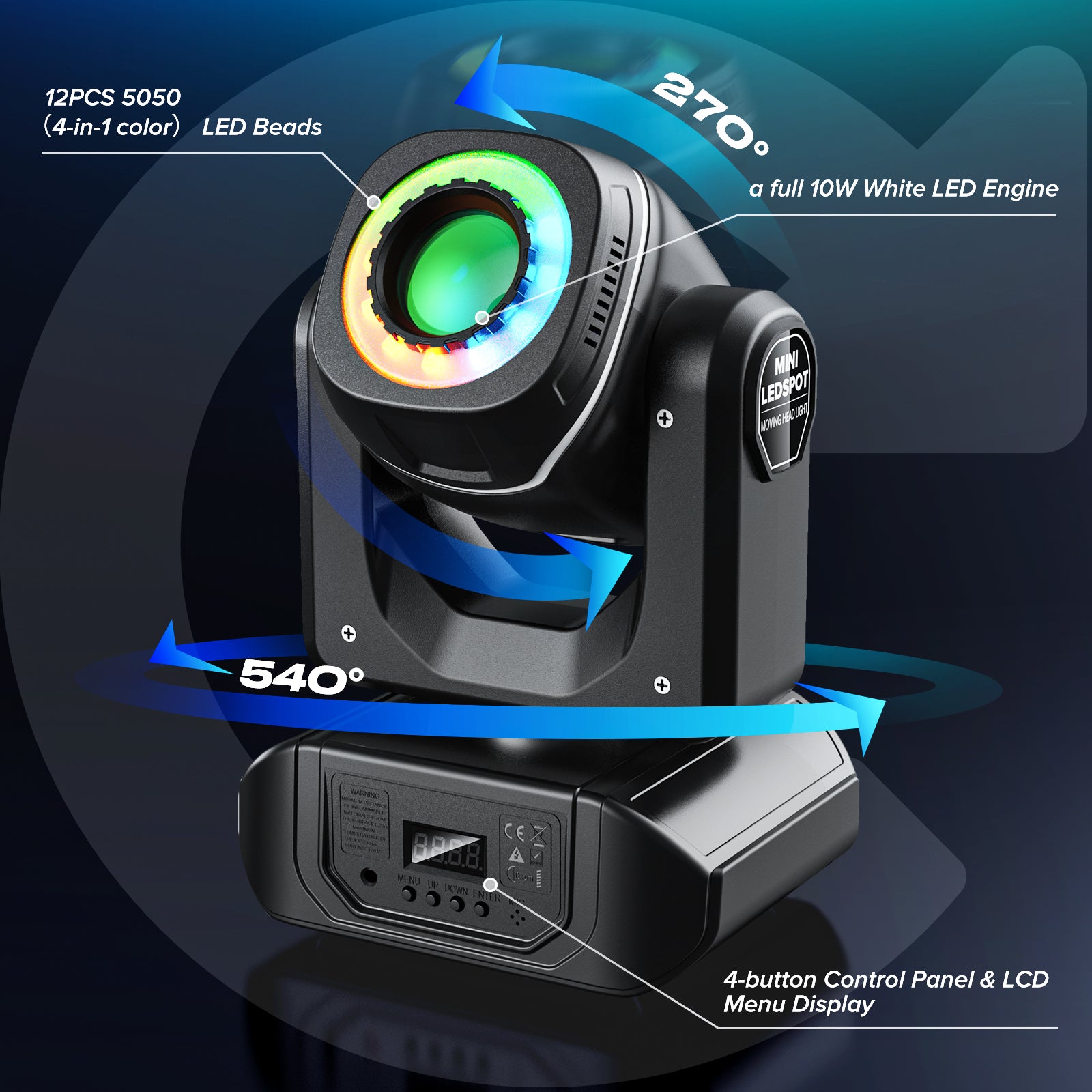 60W LED Moving Head Light- E30
