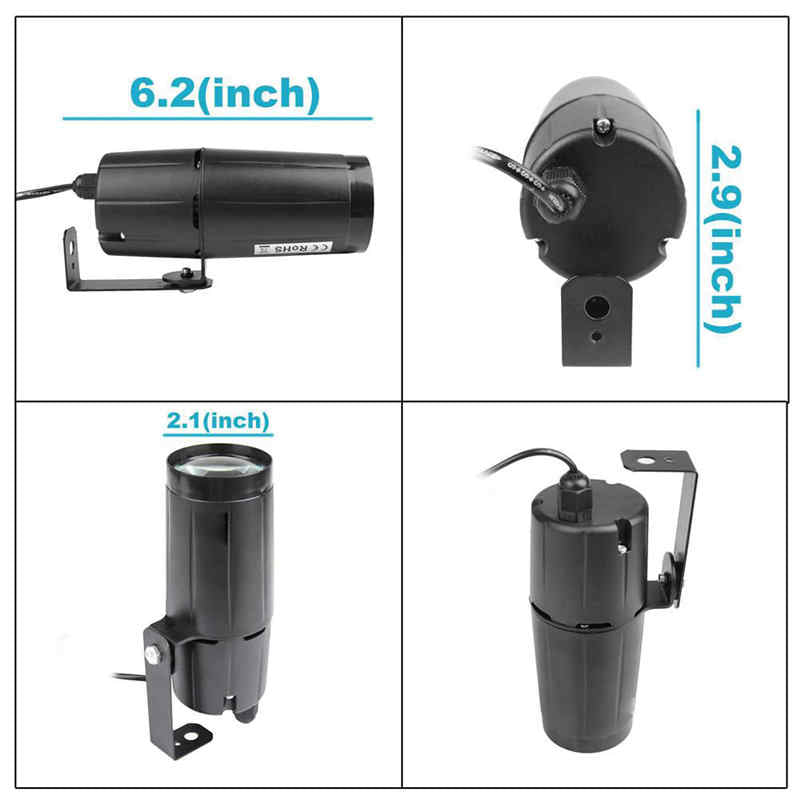 Mini Warm White 3W LED Beam Spotlight-J3