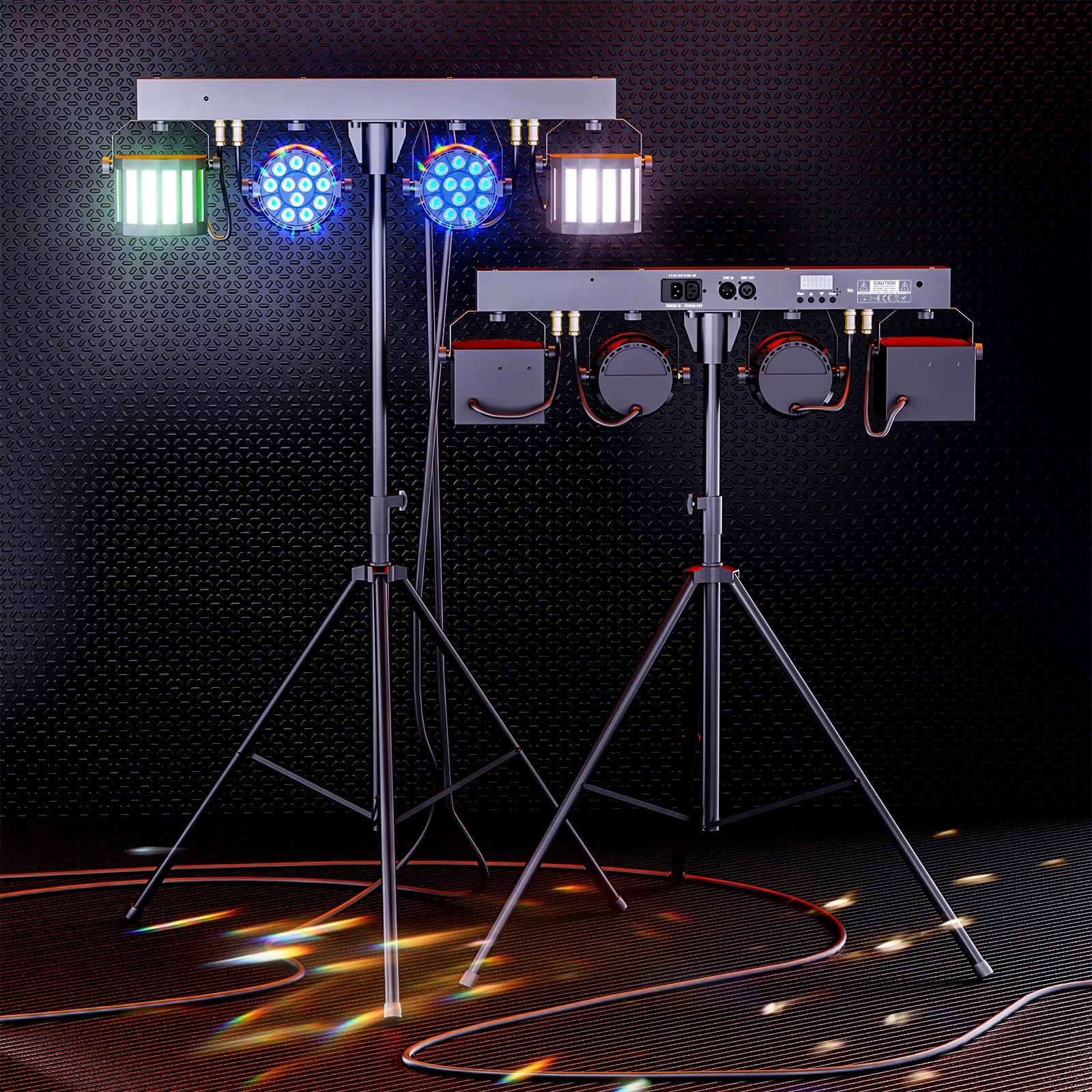 60W RGBW 4 in 1 Tripod Stage Light-P1