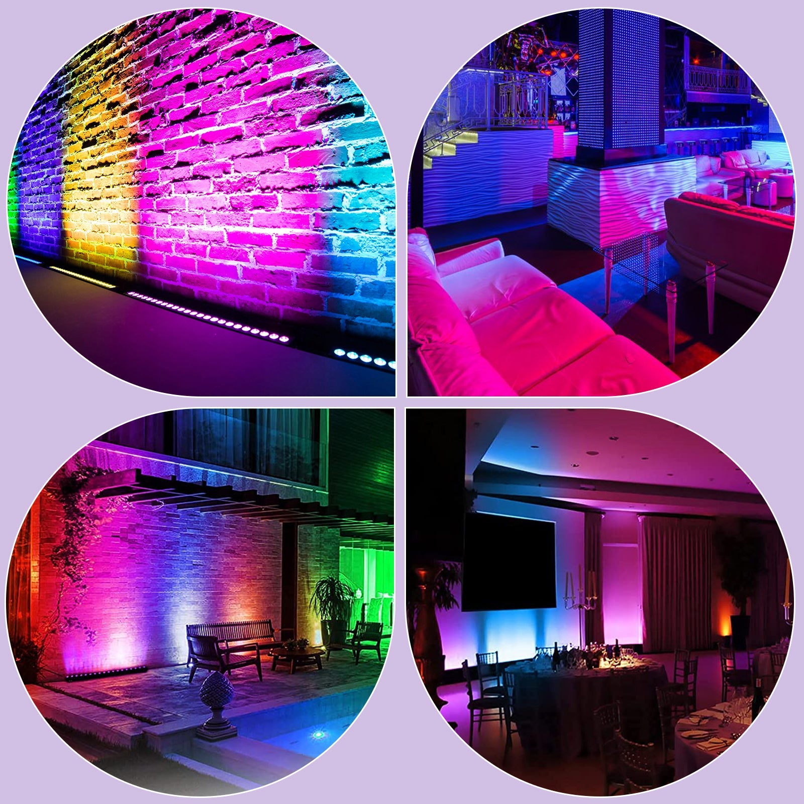 24*3W RGB wall washer light-X3