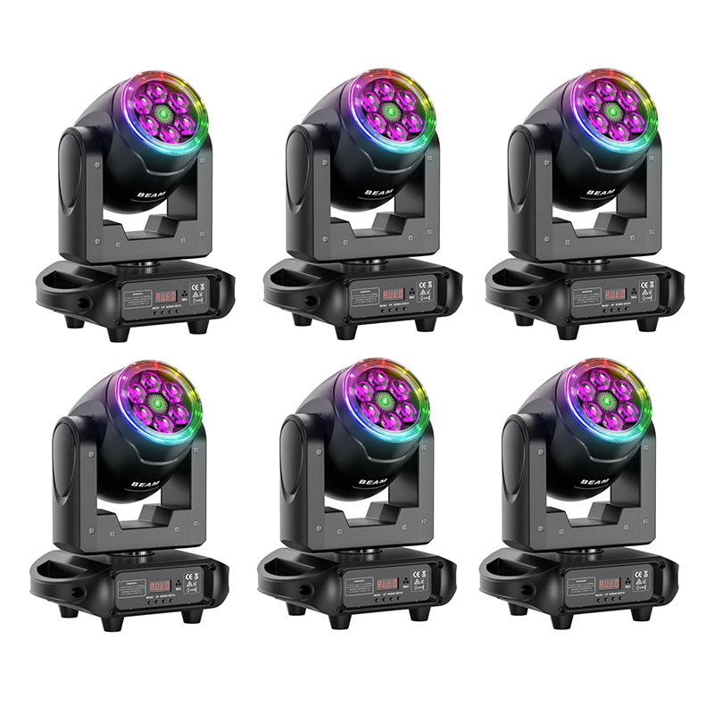 New 90W 6-bee-eye RGBW Moving Head Light - E50