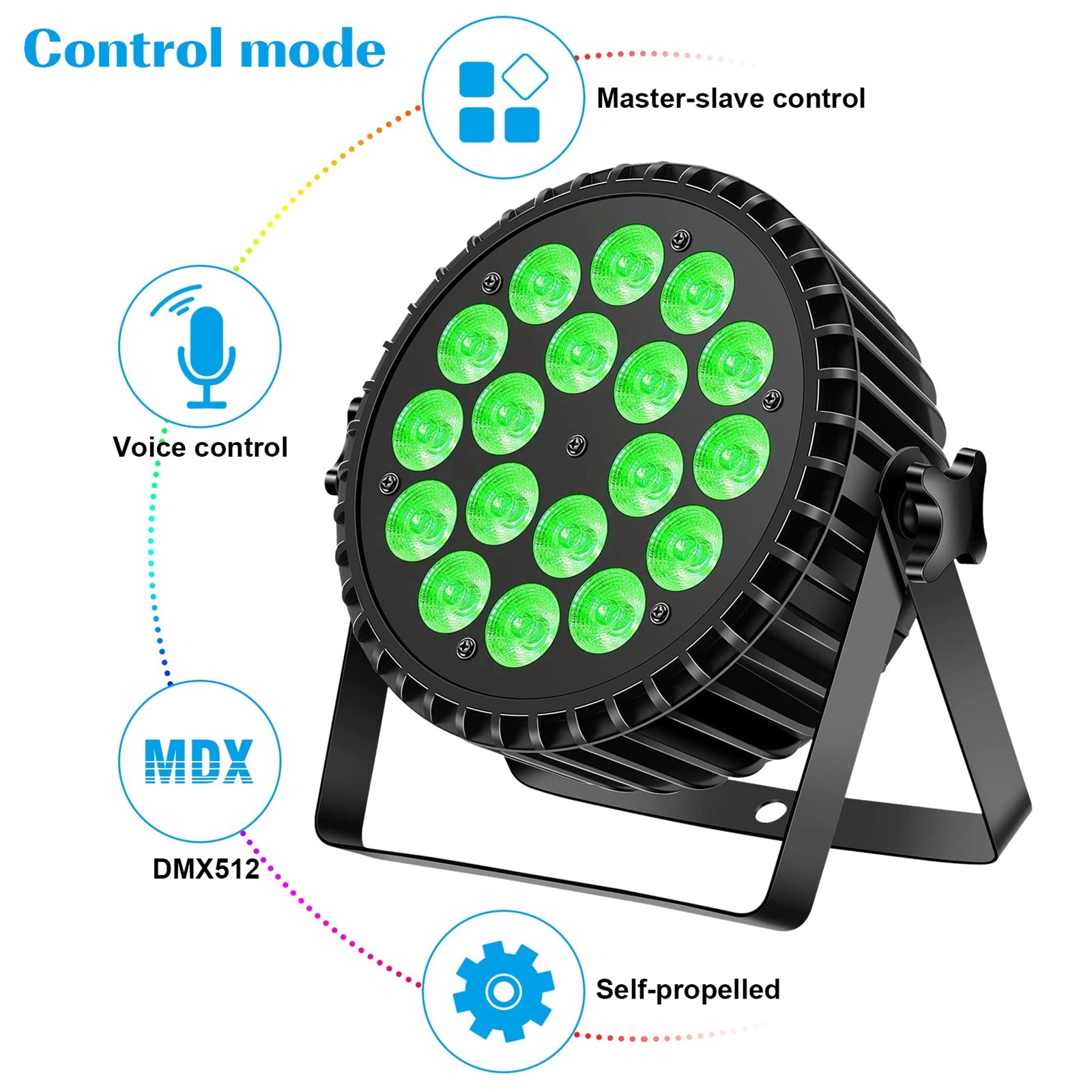 200W RGBW Par Light-P4