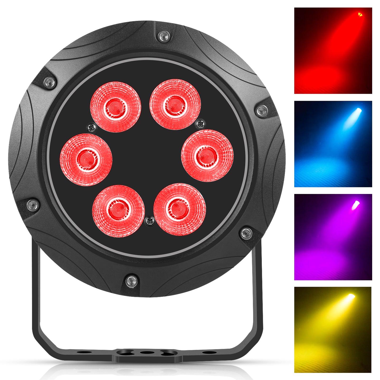 4In1 6X10W RGBW Waterproof Par Light-P17