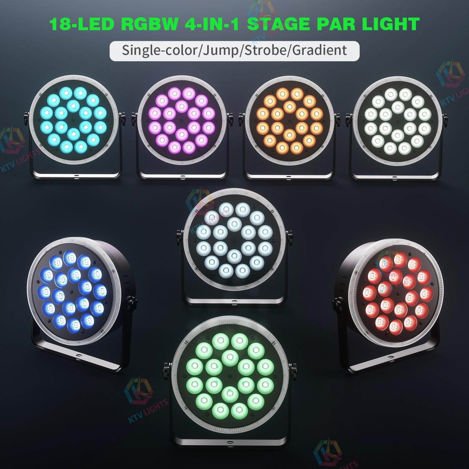 18X6W RGBW 4IN1 LED Par Light-P45
