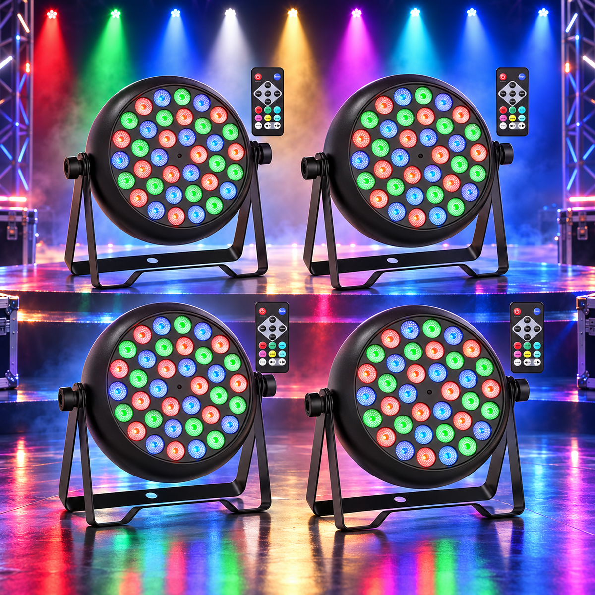 36 LED RGB Par Light DMX Stage Light-P58