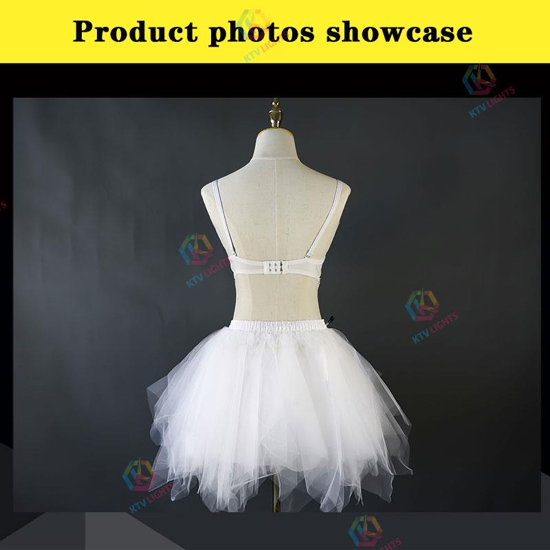 New LED bra tutu-M36