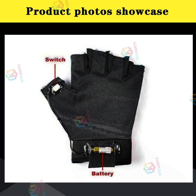 LED Gloves glasses set-M44