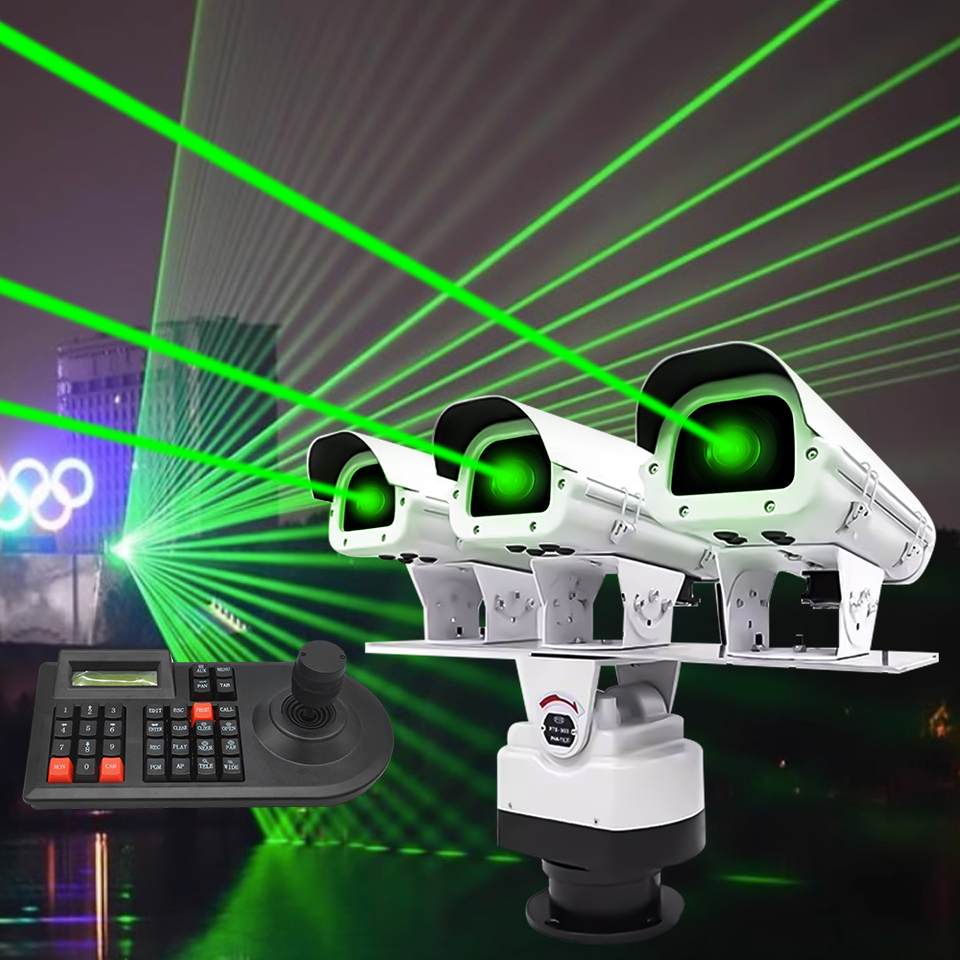 Programmable Triple-Head Landmark Outdoor Laser Light -B28