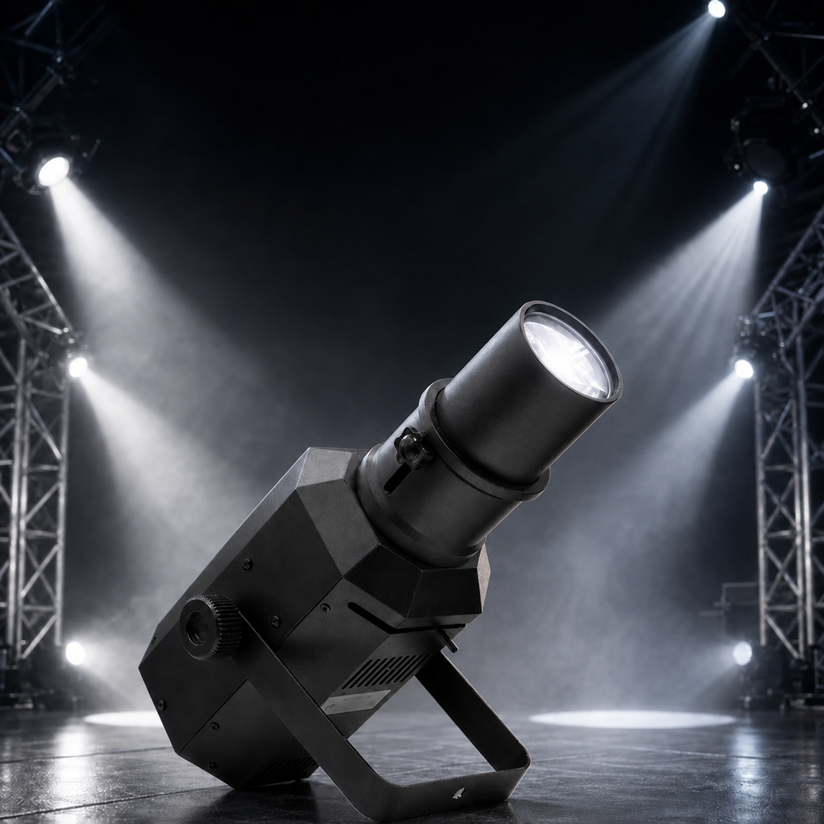 KTVLIGHTS Mini LED Zoom Profile Spotlight for Stage & Wedding-J7