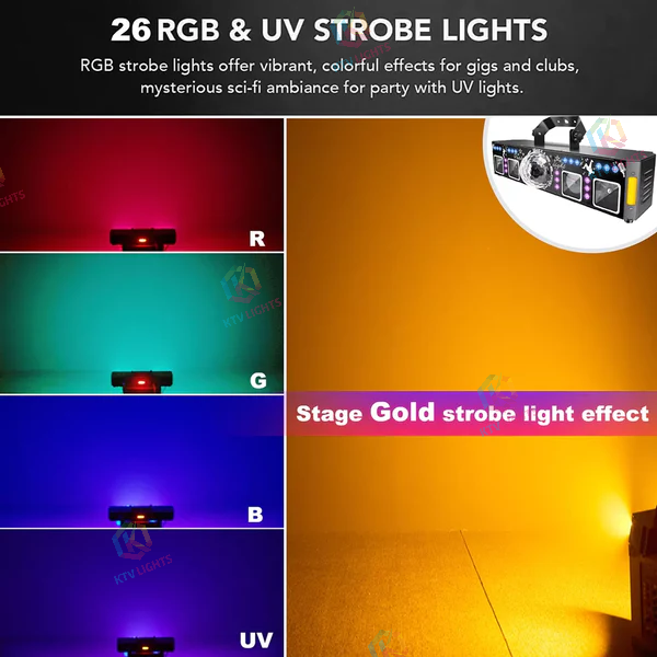 Six-in-One Effect Stage Light-B36