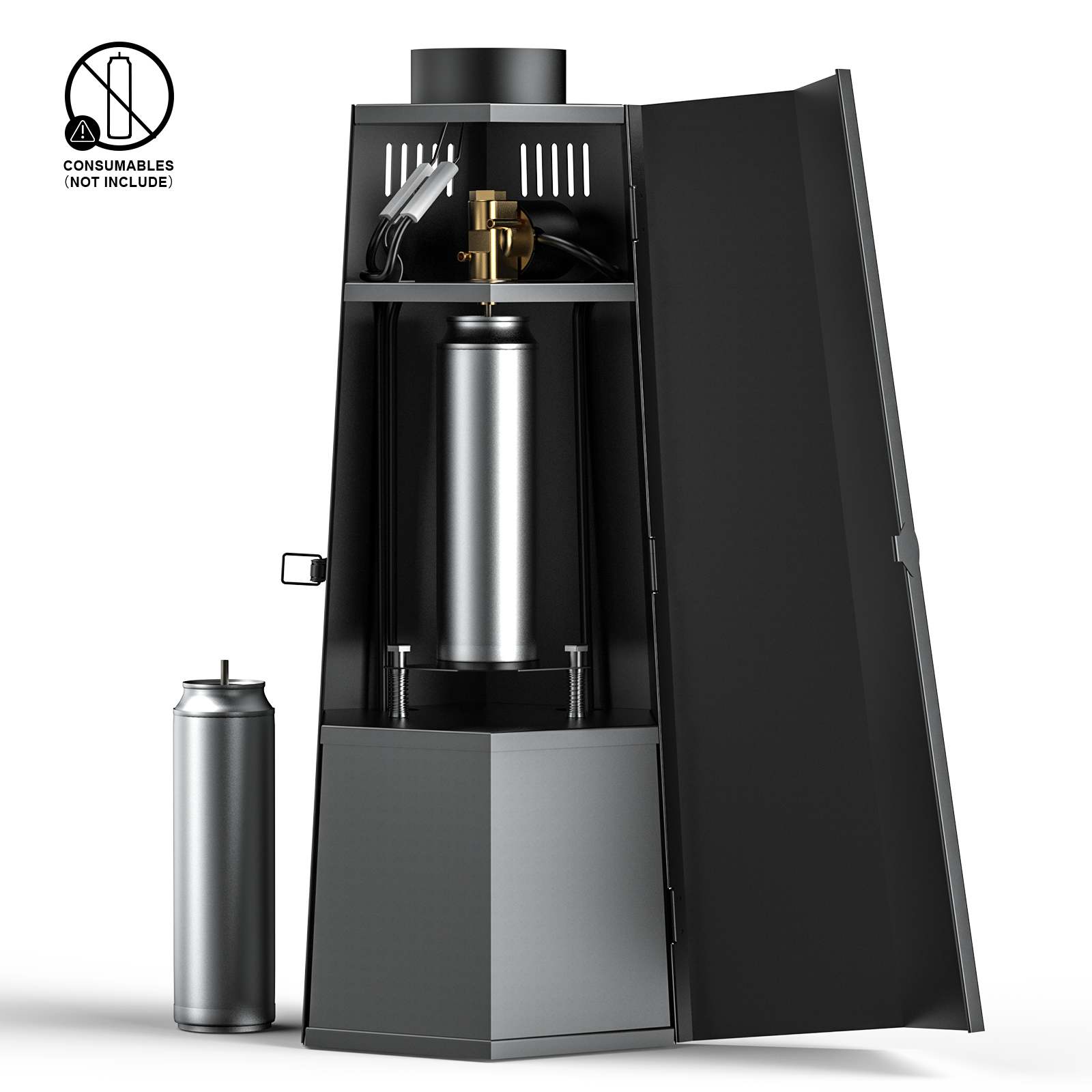 80W Dmx flame-throwing machine-H4