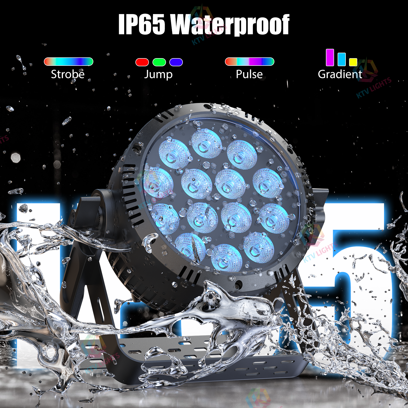 14x15w RGBW 4in1 Waterproof LED Par Light-P32