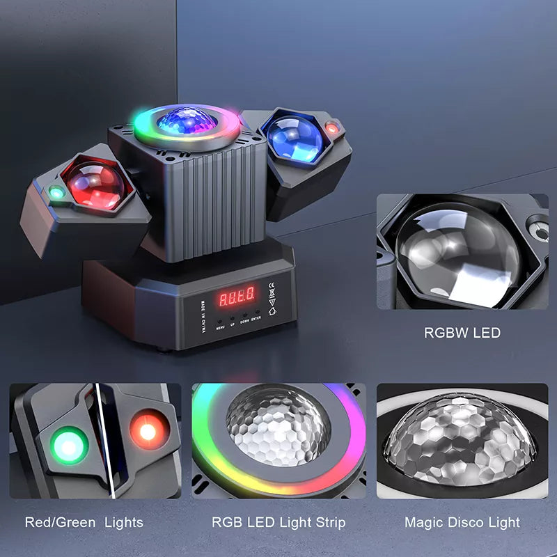 New double arm stage moving head light-E14