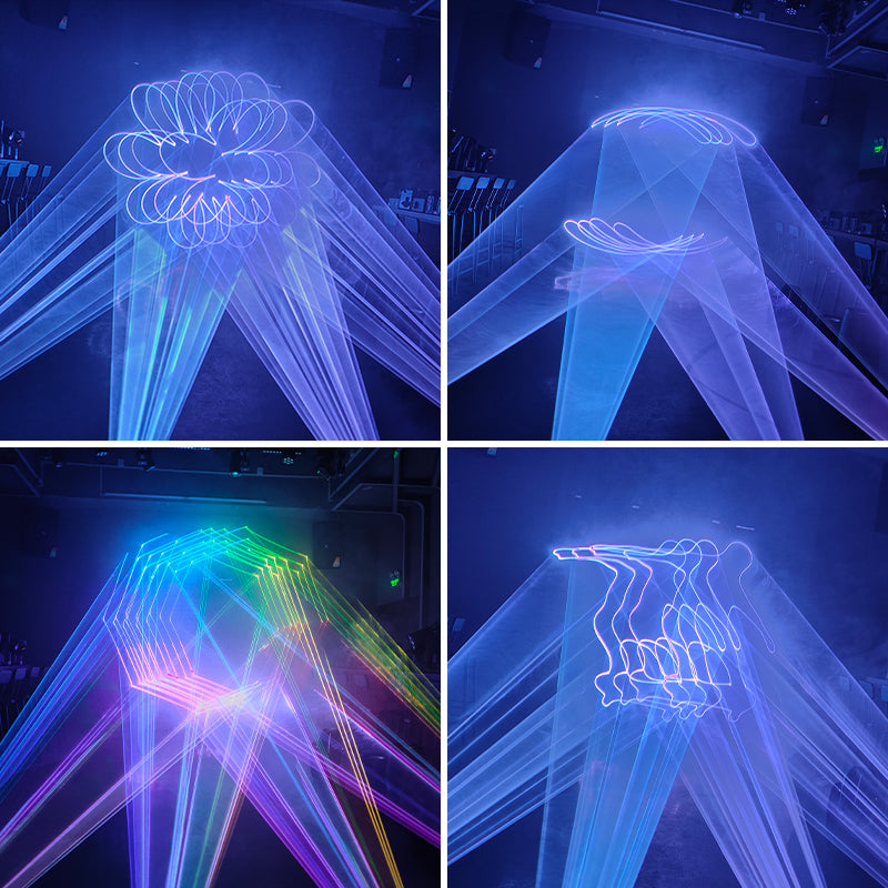 2025 New 3W Strobe Animation Laser Light - A12