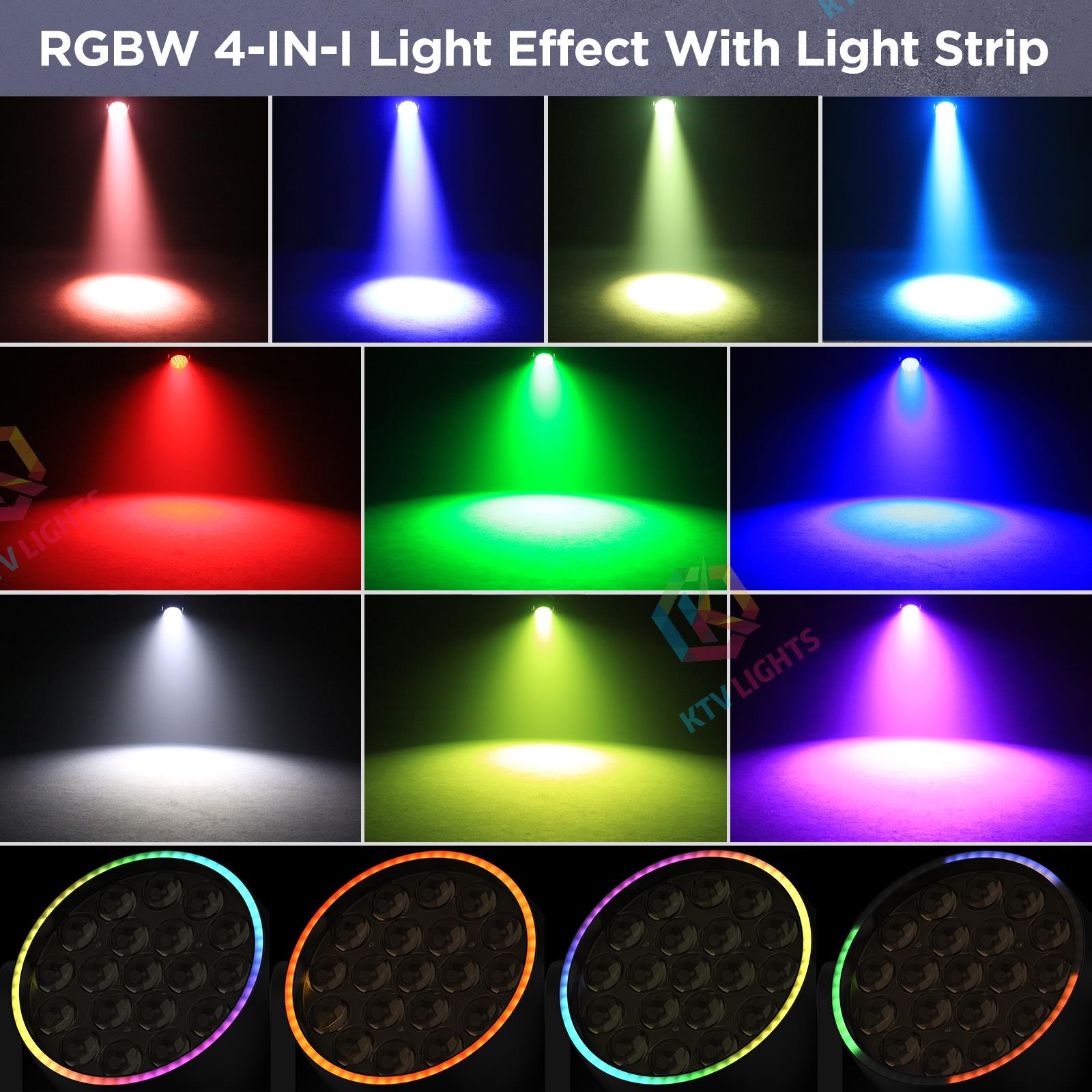 19x15W LED RGBW Zoom Moving Head Light-E60