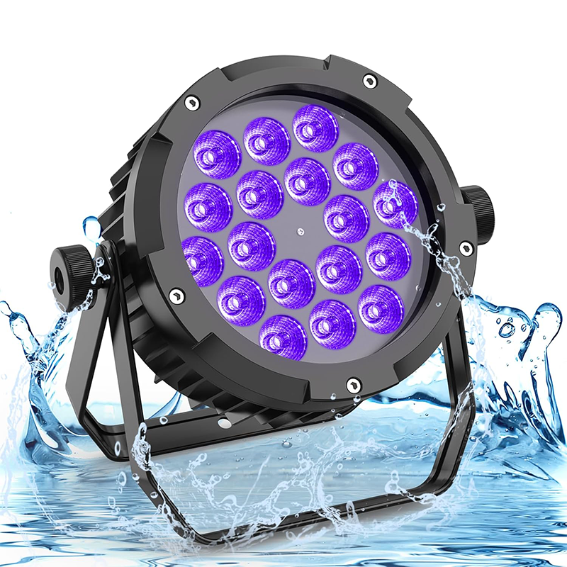 150W IP67 6-in-1 RGBW+UV Waterproof Par Light - P29