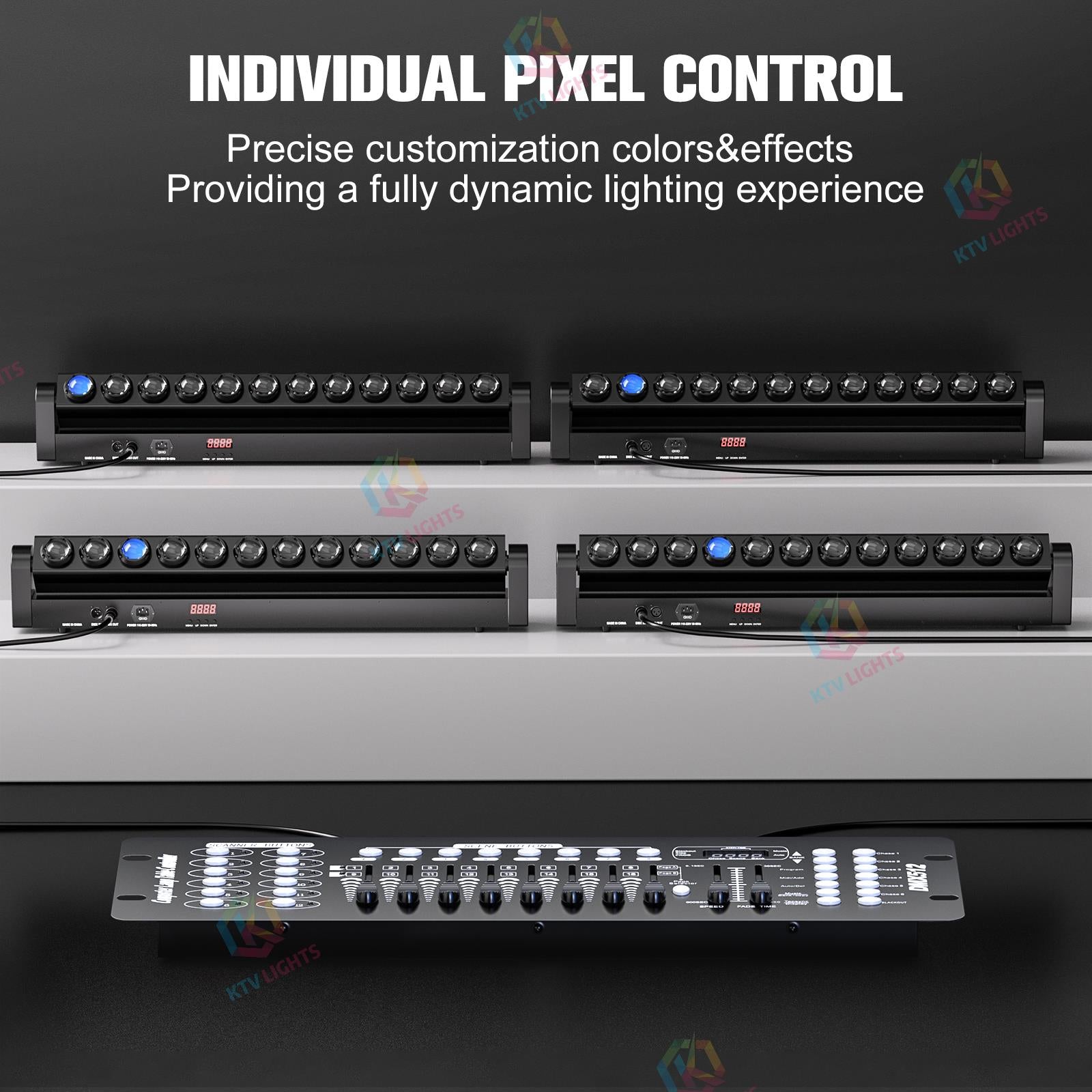 180W LED Stage Bar Moving Head Beam Wall Washer Light-X17