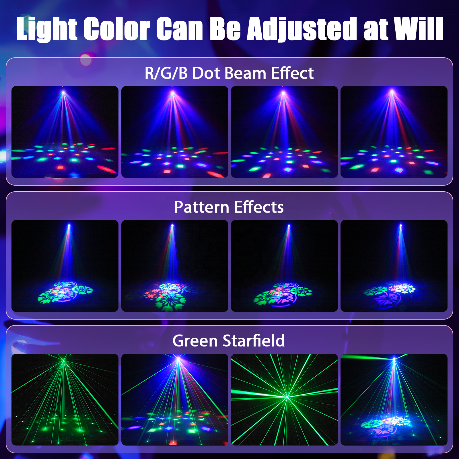 Mini 30W Spot Beam Pattern Moving Head Light-E40