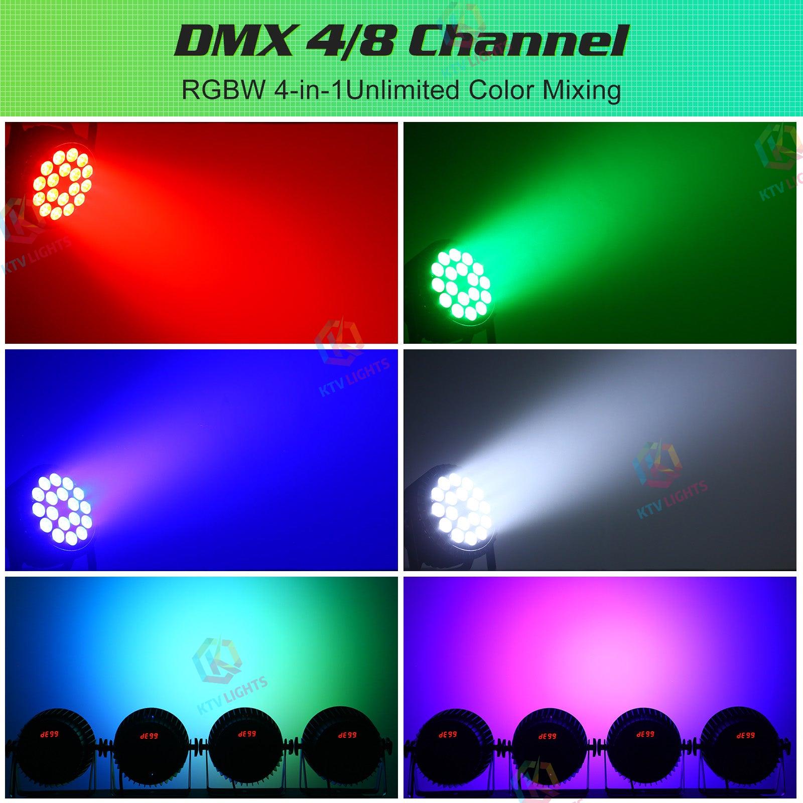 200w RGBW LED Stage Par Light-P4