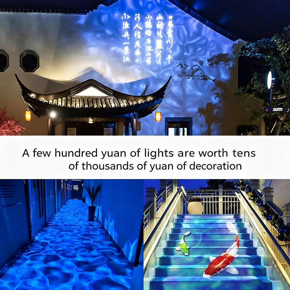 Outdoor waterproof water ripple light-B50