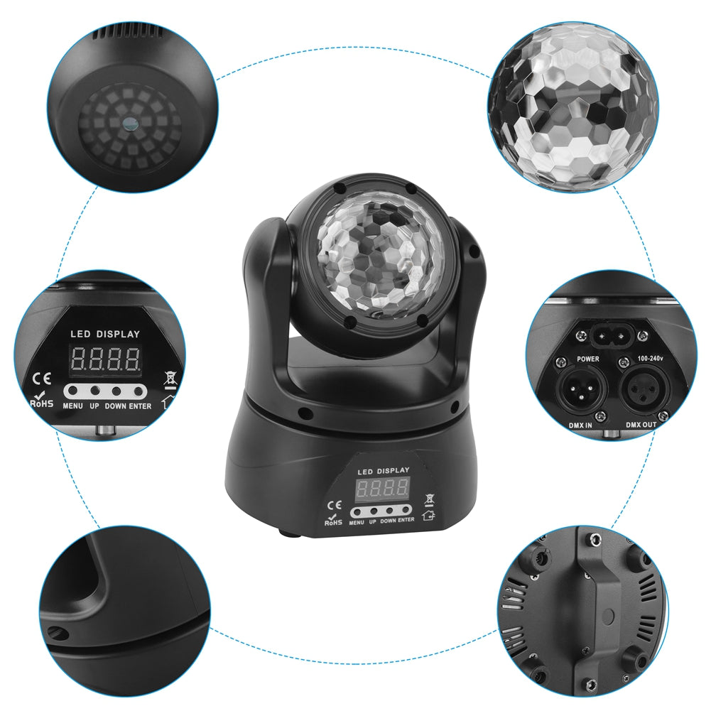 30w mini mobile stage light-E34