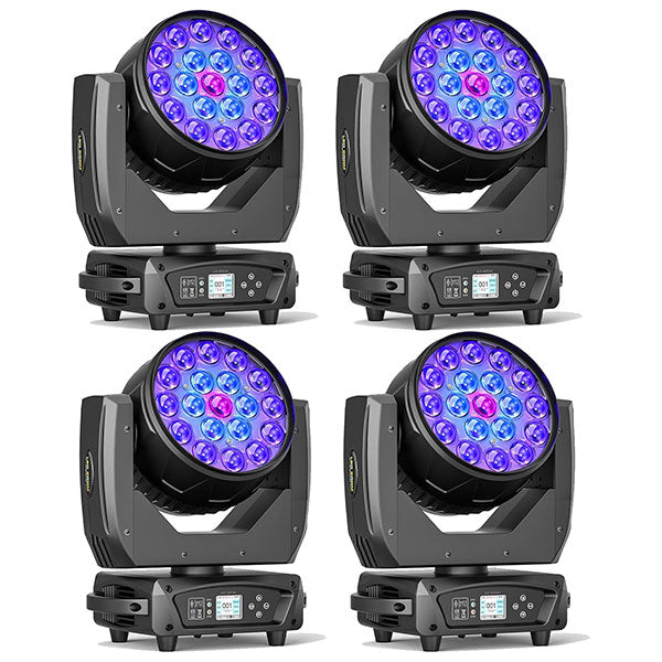 19x10W Beam/color/zoom effect moving head light-E64