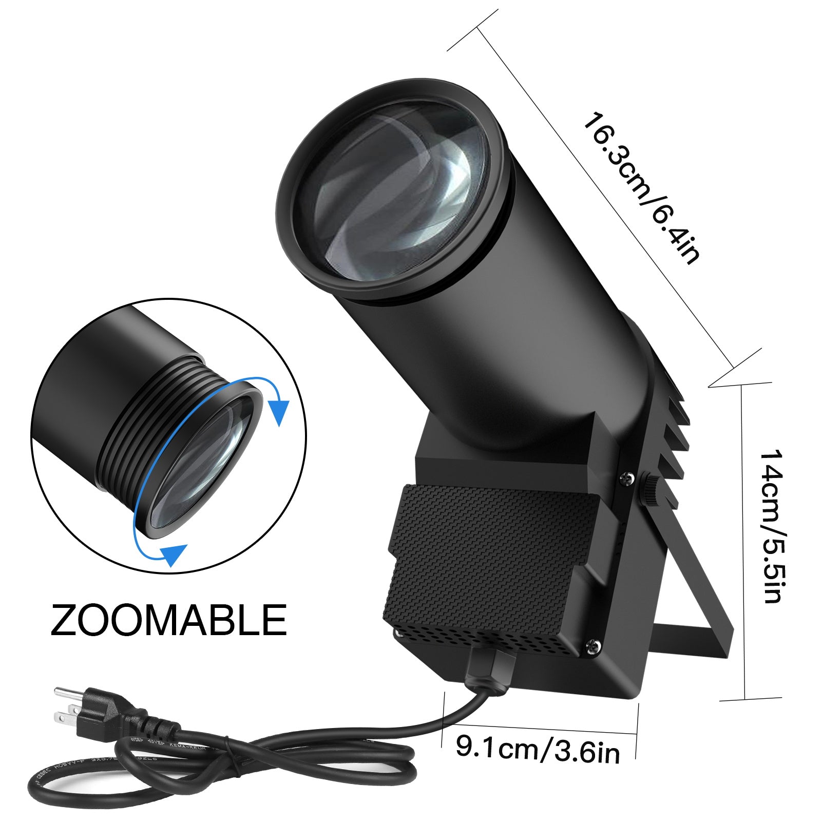 10W RGBW 4in1 spotlight-J1