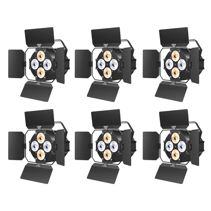 120W LED PAR light COB spotlight with shade-P5