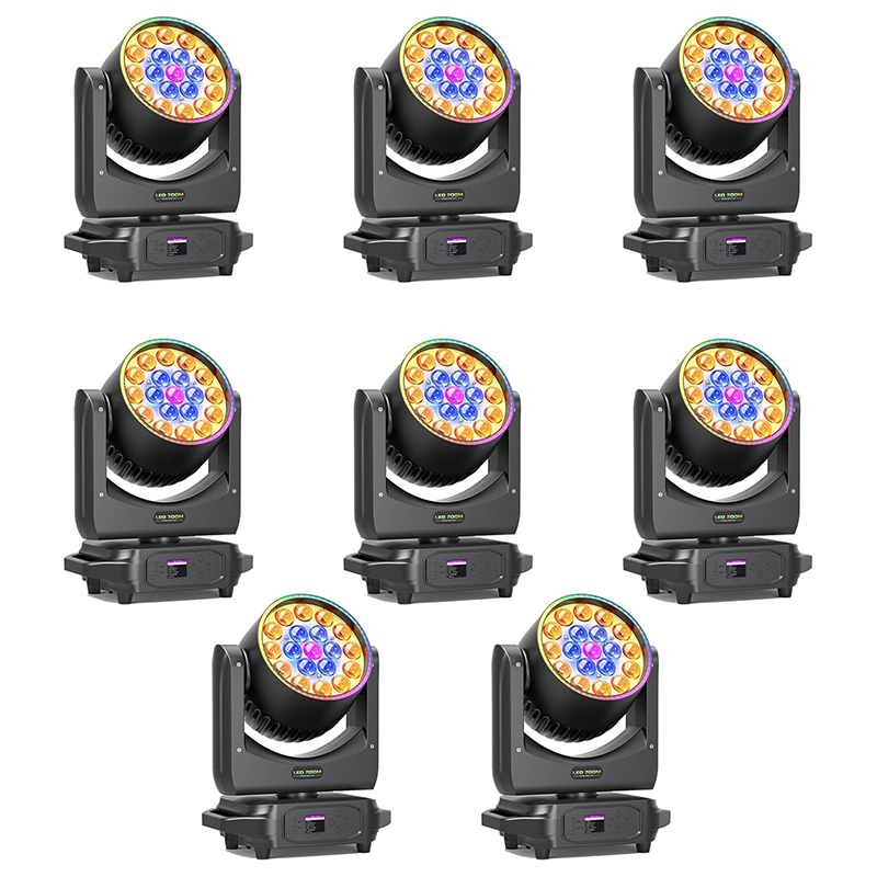 19x15W LED RGBW Zoom Moving Head Light-E60