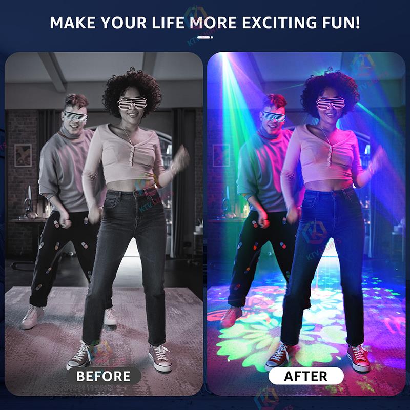 Five-in-one bee-eye magic ball beam light-C20