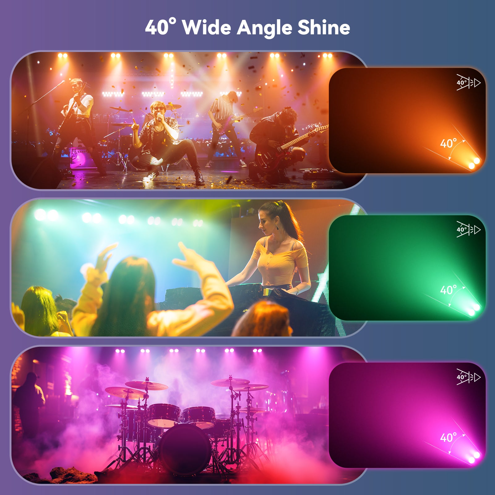 New 2x60w RGBW 4IN1 Wash Par Light-P11