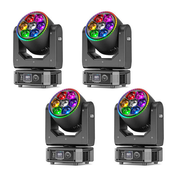 300W 4-in-1 Bee Eye Moving Head Light-E29