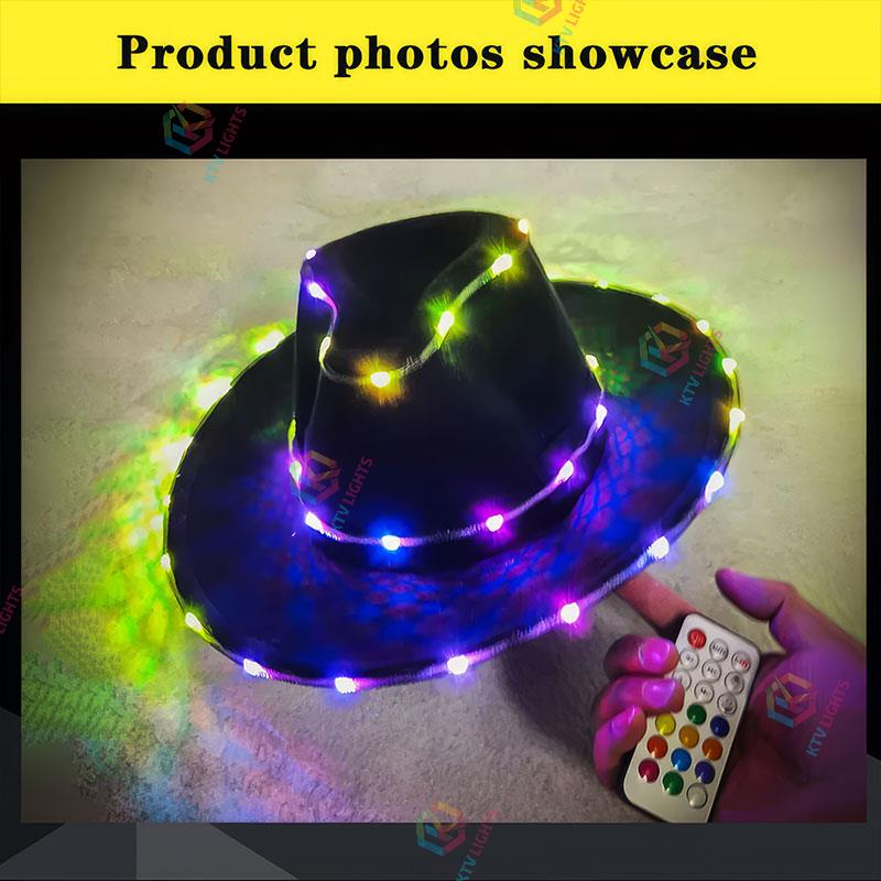 Full-Color Cool LED Hat for Party-M6