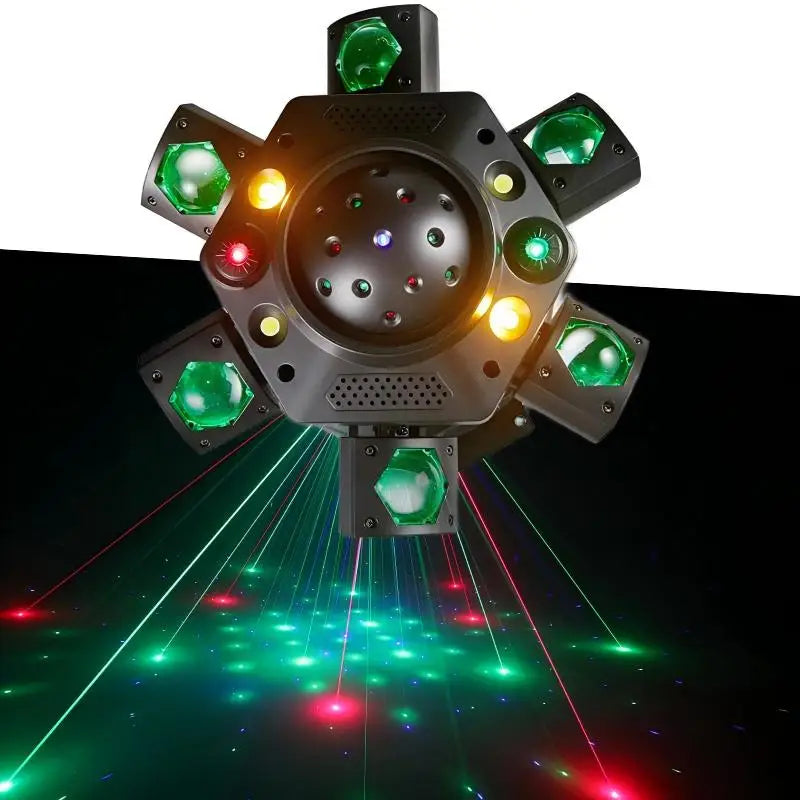 2026 New Matrix Six-Arm Laser Stage Lighting - E69